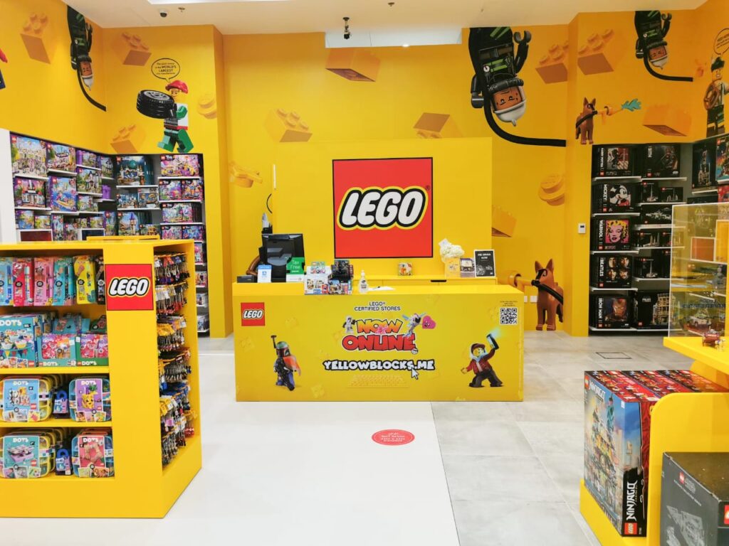 Lego store in Sharjah, UAE